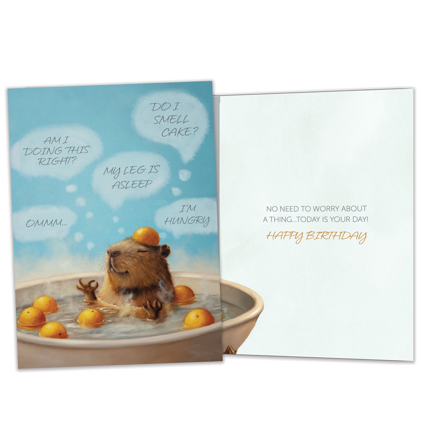Relax and Chill Birthday Card
