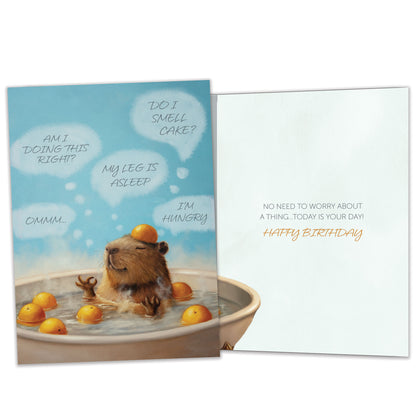 Relax and Chill Birthday Card