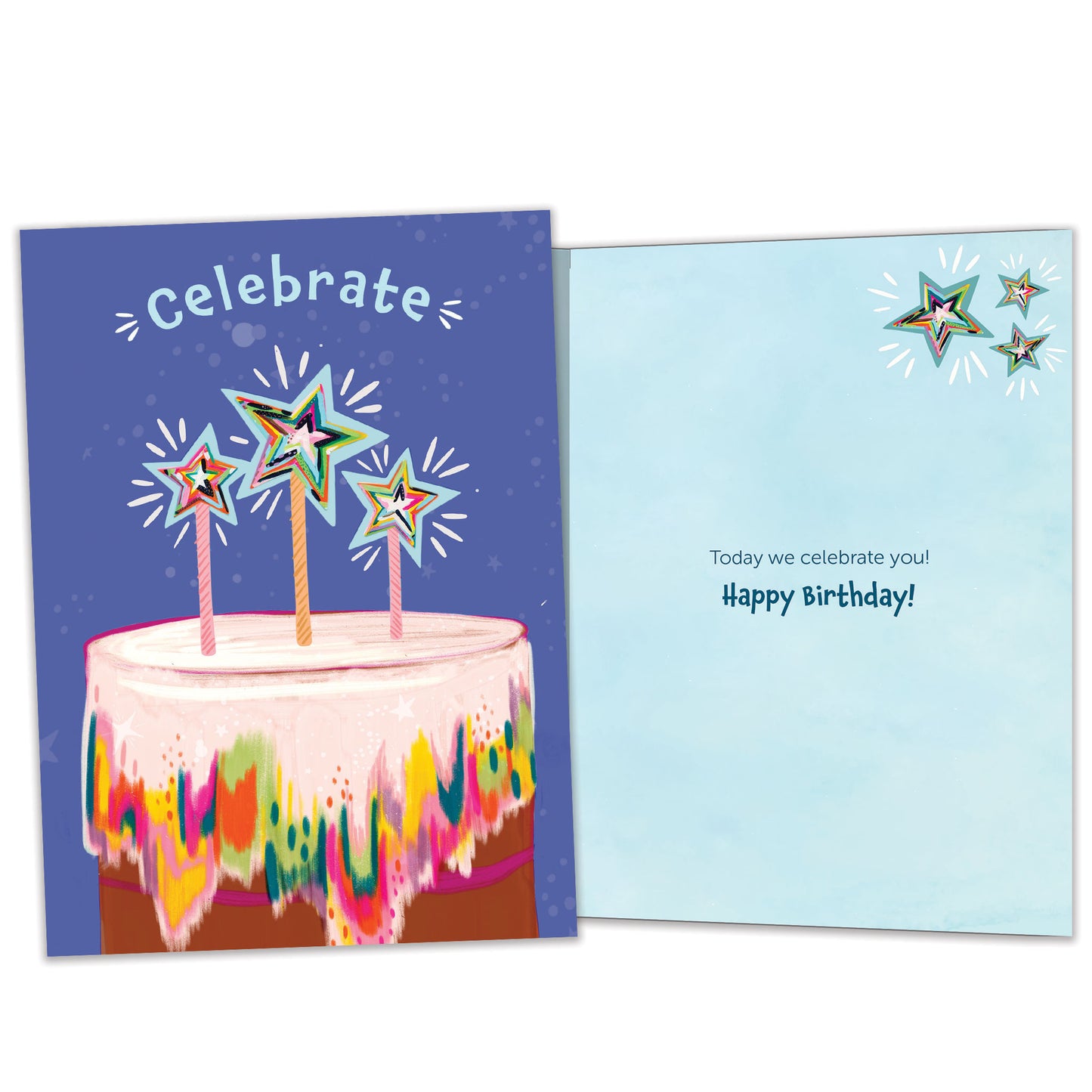 Celebrate Sparkle Birthday Card