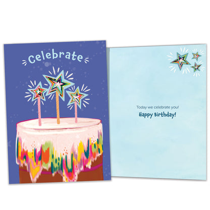 Celebrate Sparkle Birthday Card