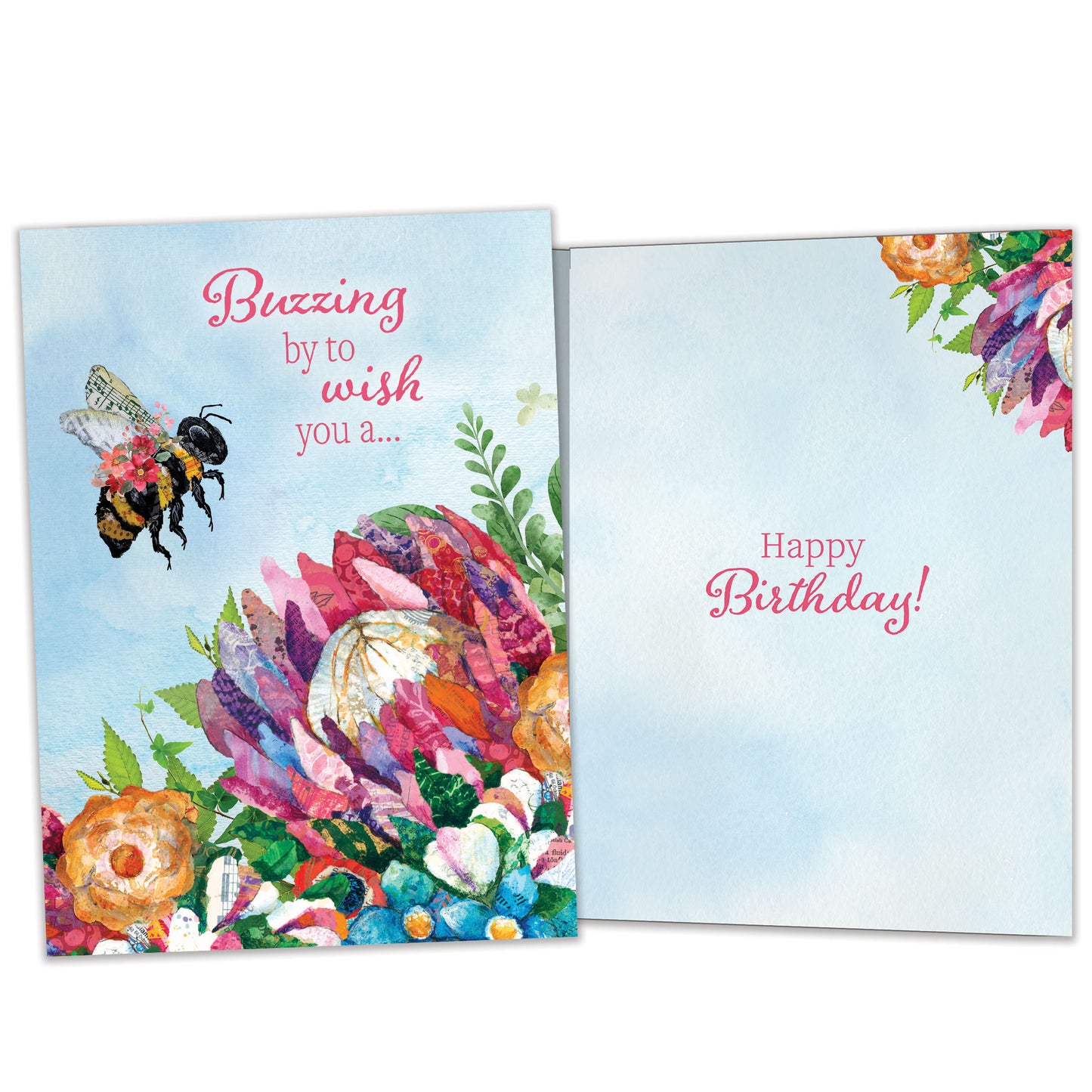 Sweet Bee Birthday Card