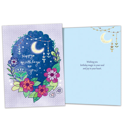 Celestial Magic Birthday Card