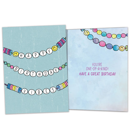 Friendship Bracelet Birthday Card