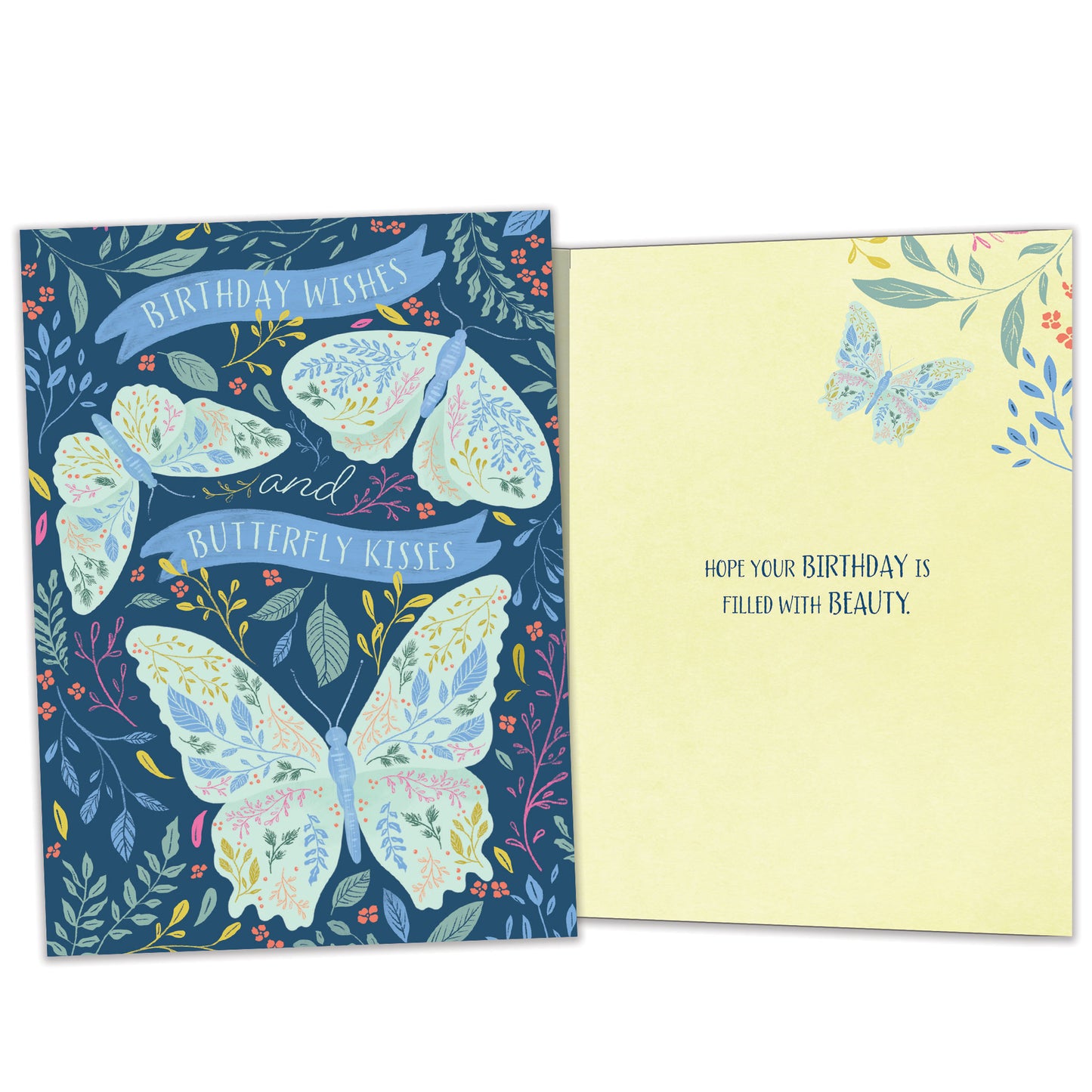 Butterfly Wishes Birthday Card