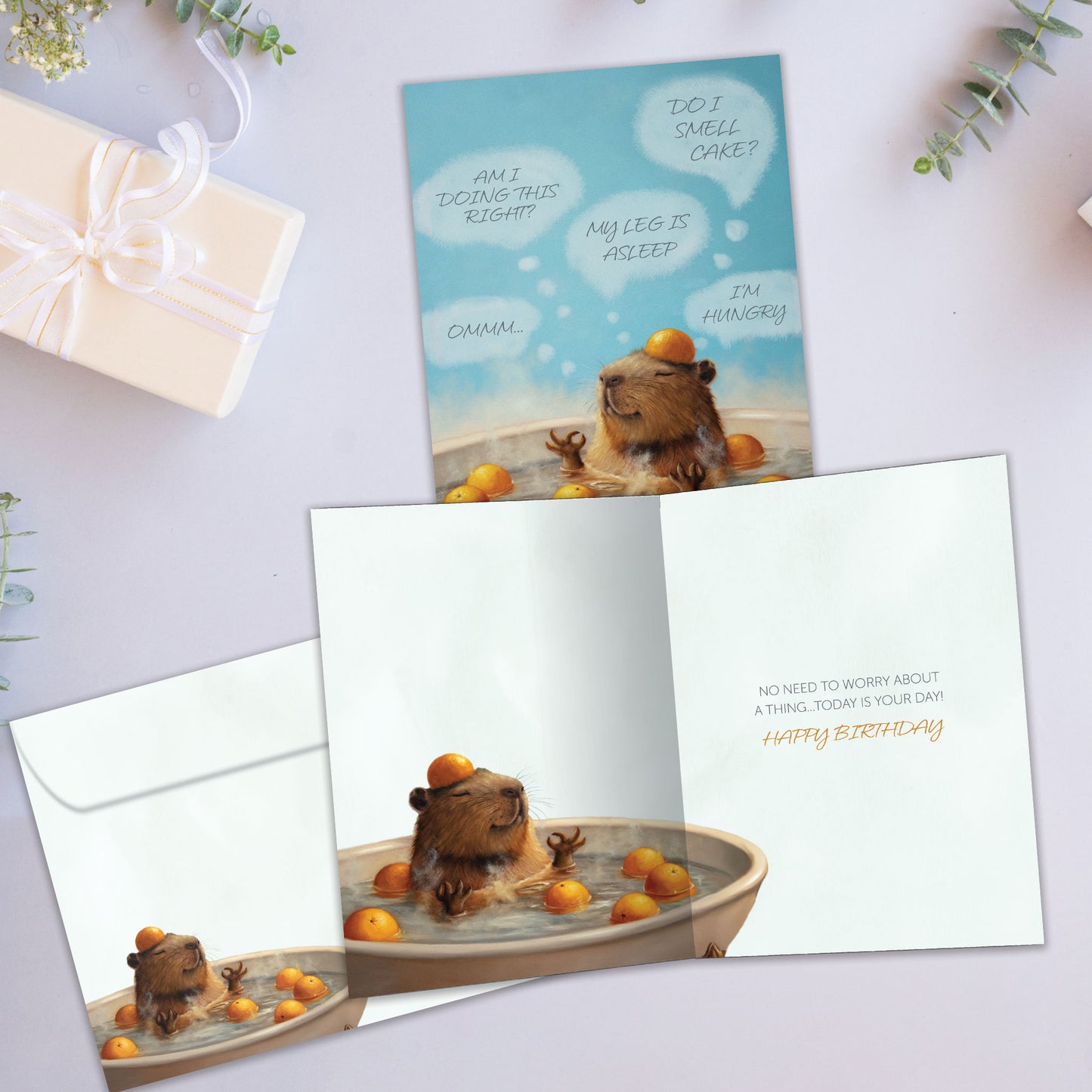 Relax and Chill Birthday Card