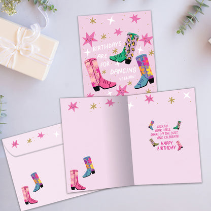 Yeehaw Birthday Card