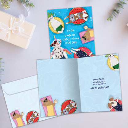 To Do List Birthday Card