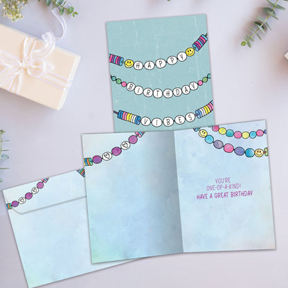 Friendship Bracelet Birthday Card