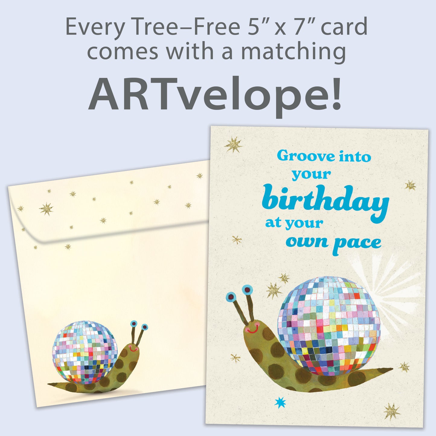 New Year Groove Birthday Card