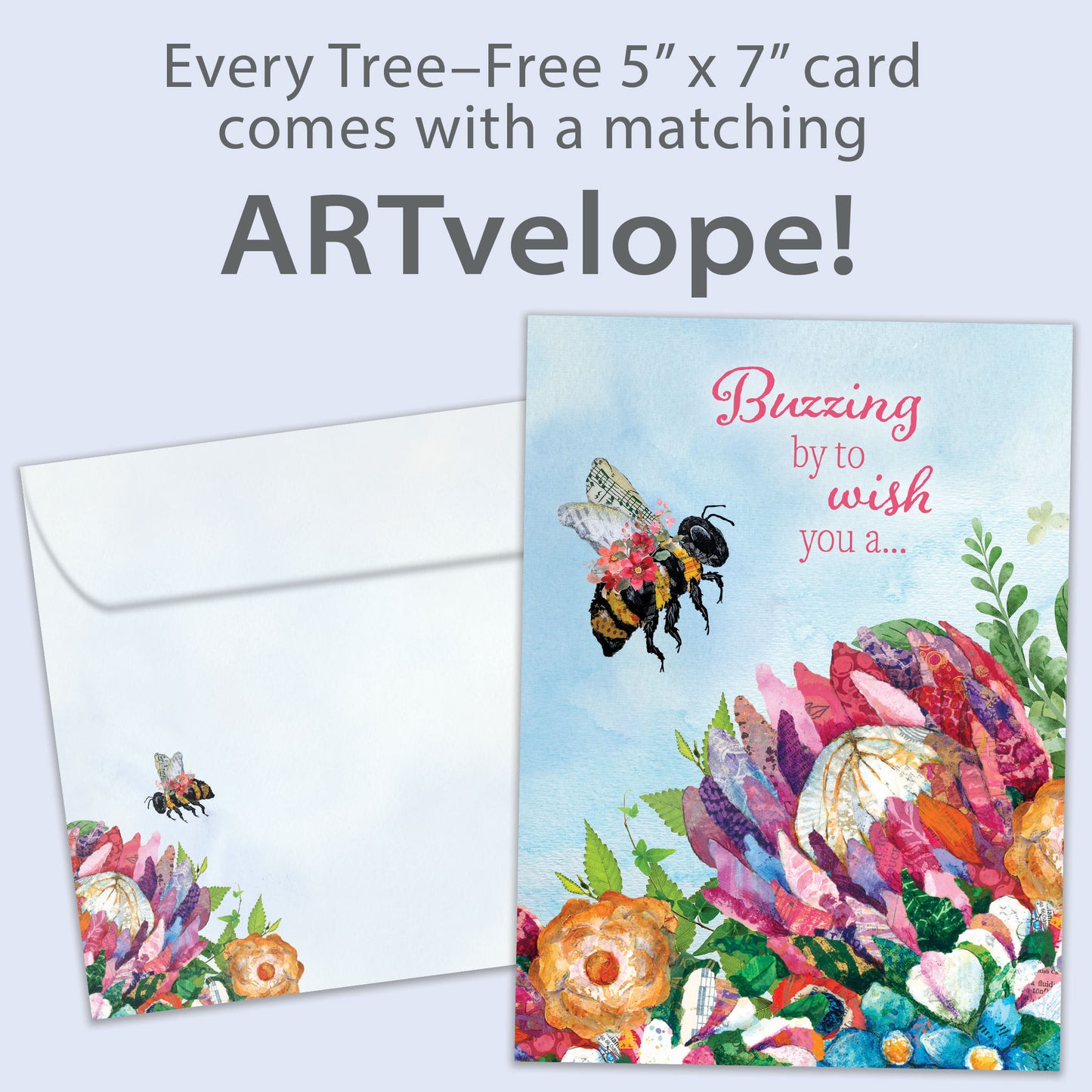 Sweet Bee Birthday Card