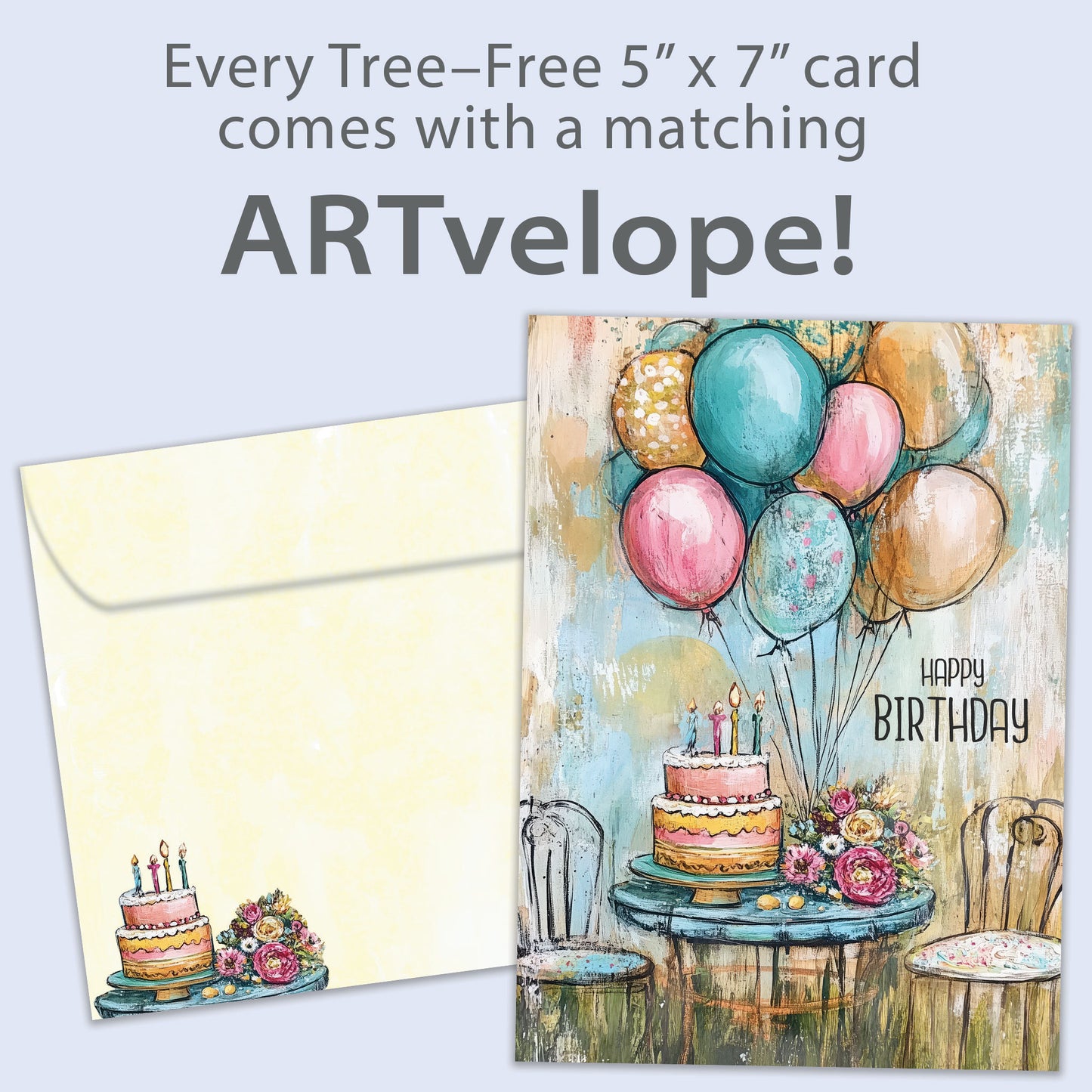 Joy Celebration Birthday Card