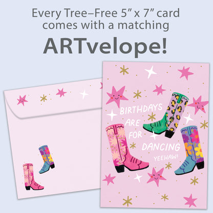 Yeehaw Birthday Card