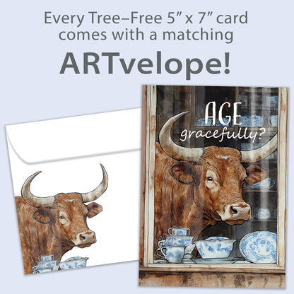 Age Gracefully Birthday Card