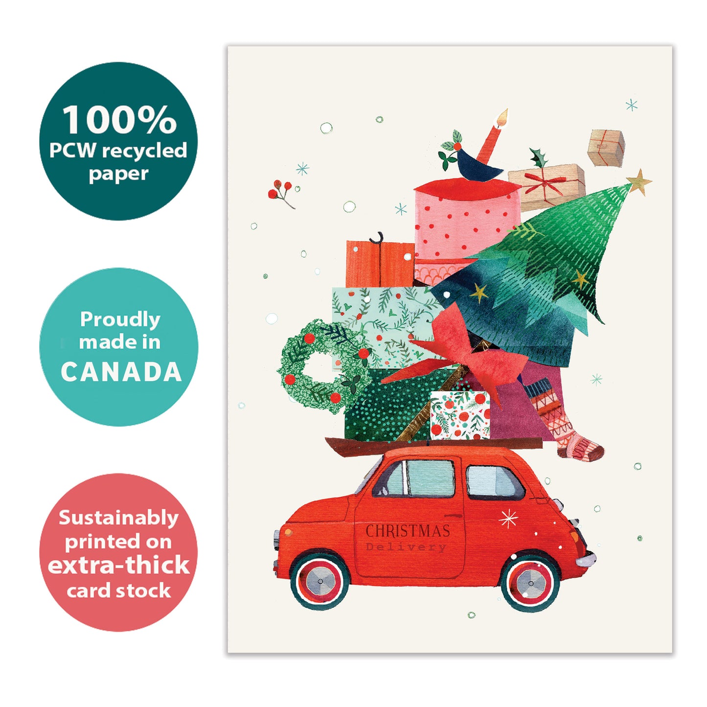 Loaded with Merry Christmas Card