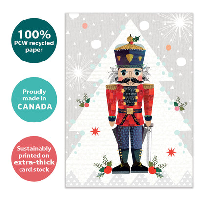 Nutcracker Joy Christmas Card