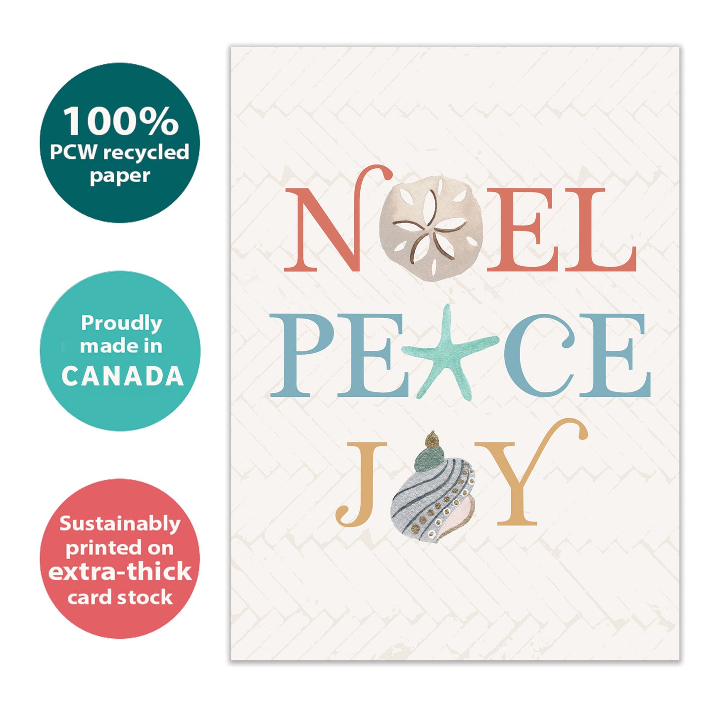 Noel and Peace Christmas Card