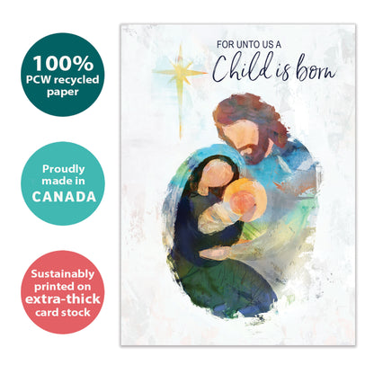 Joy of Birth Christmas Card