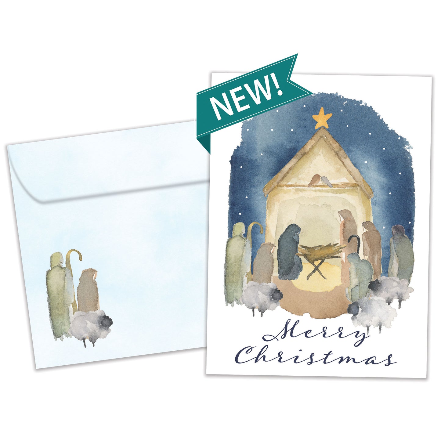 Nativity Miracle Christmas Card