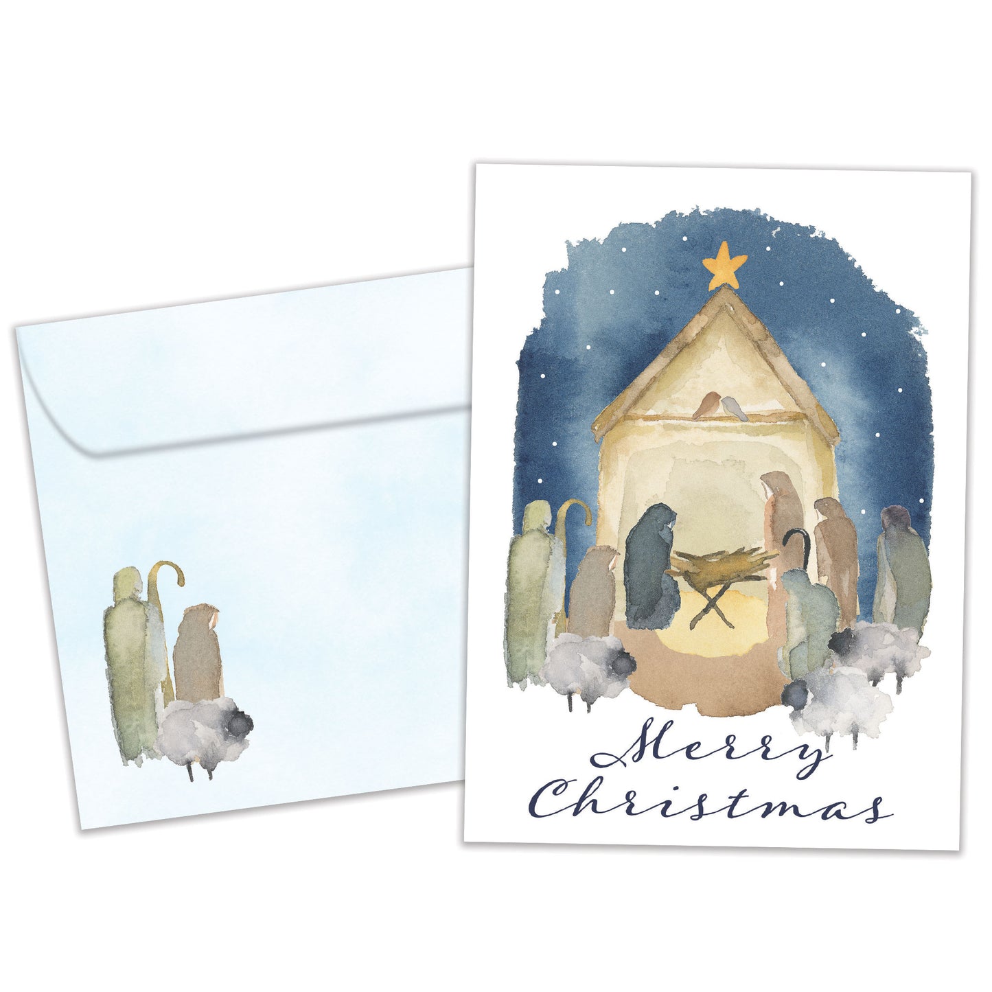 Nativity Miracle Christmas Card