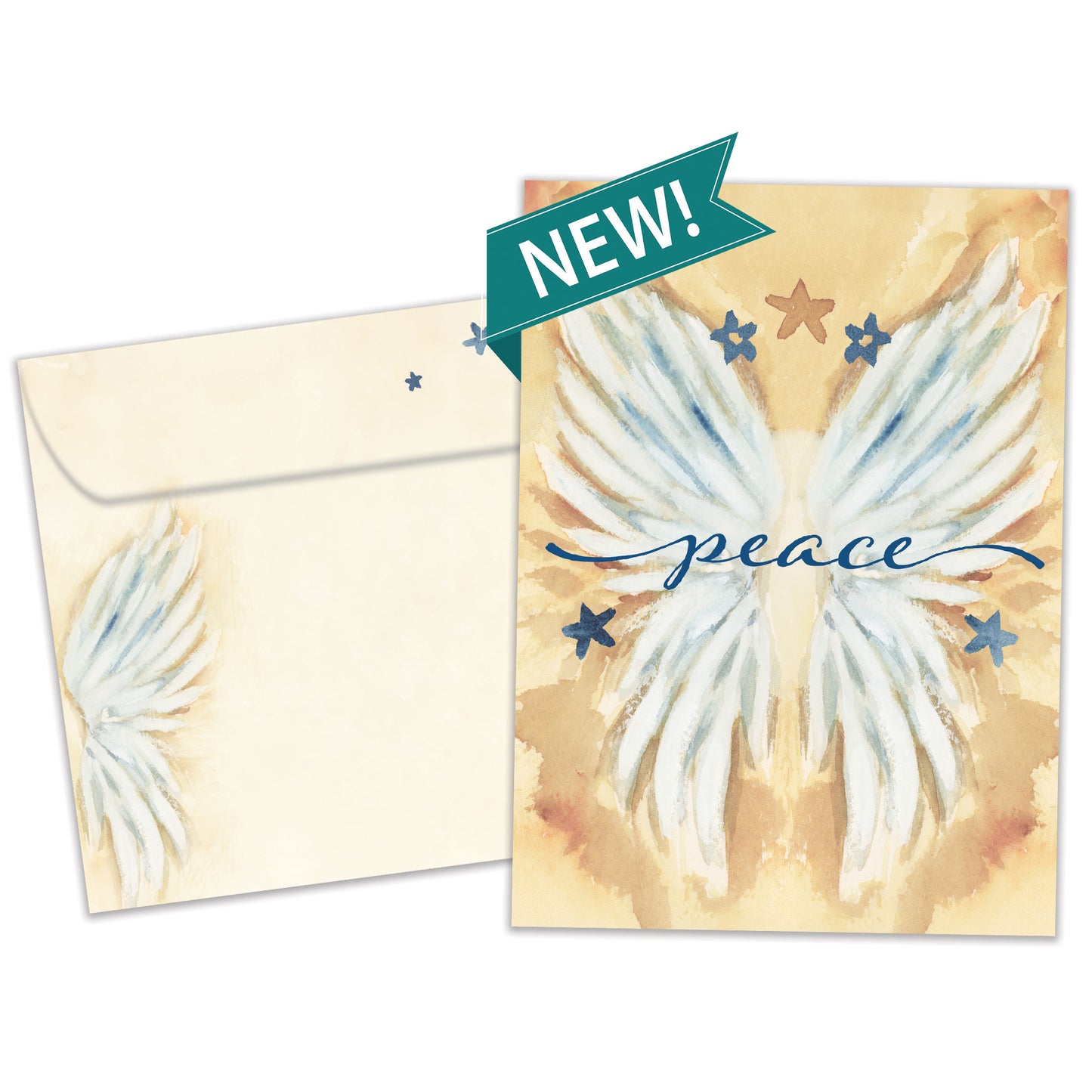 Peace Angel Christmas Card