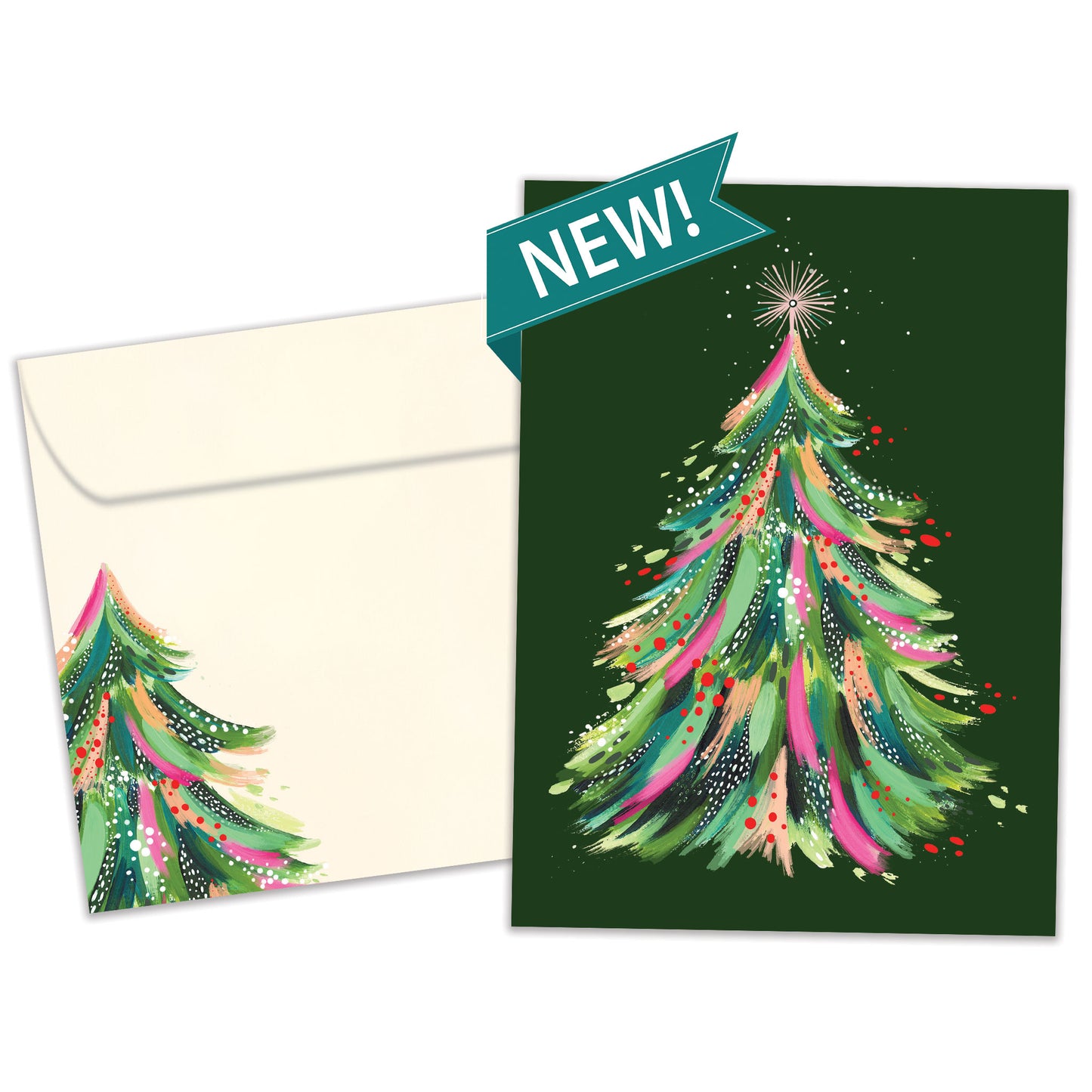Artful Tree Christmas Card