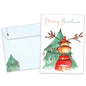 Merry Reindeer Christmas Card