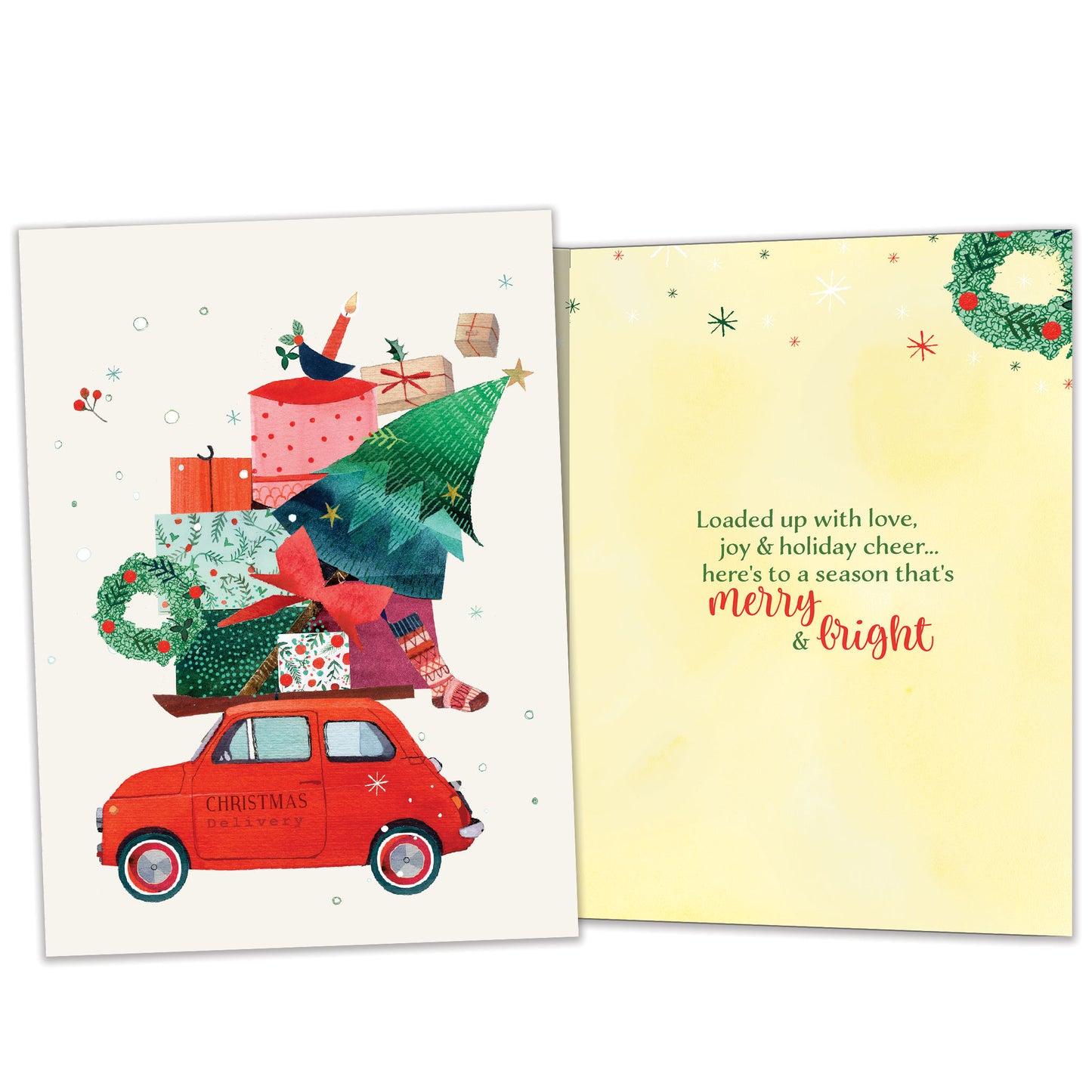 Loaded with Merry Christmas Card