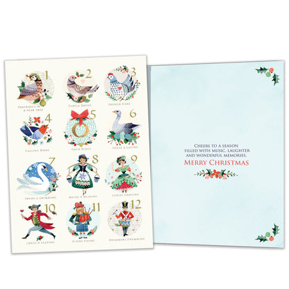 12 Days Christmas Card