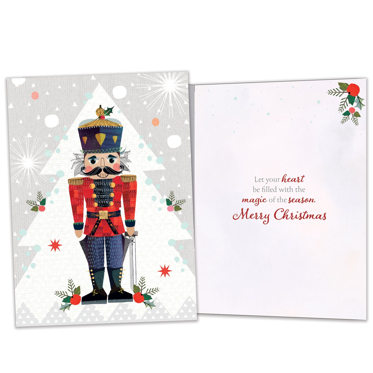 Nutcracker Joy Christmas Card