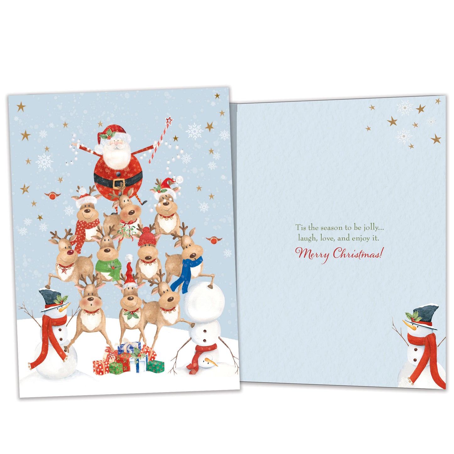 Jolly Moments Christmas Card