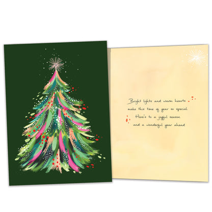 Artful Tree Christmas Card