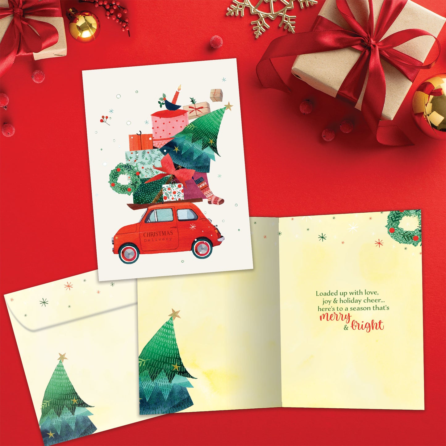 Loaded with Merry Christmas Card