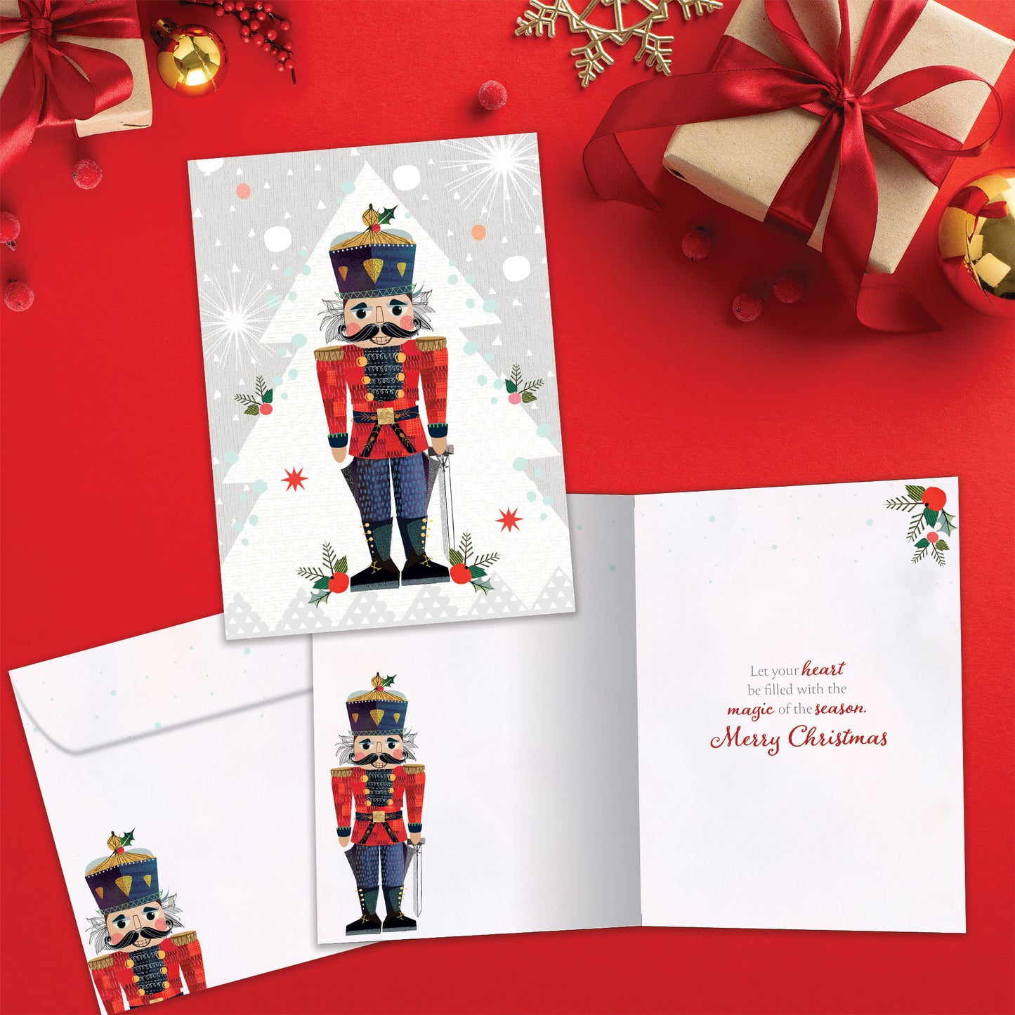 Nutcracker Joy Christmas Card