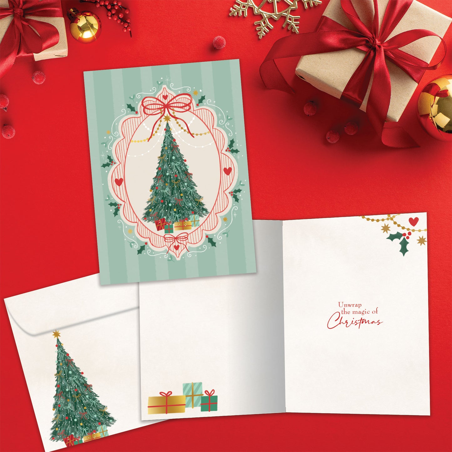 Unwrap Magic Christmas Card