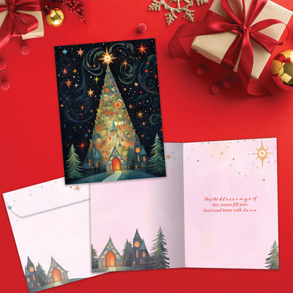 Seasons Blessings Christmas Card