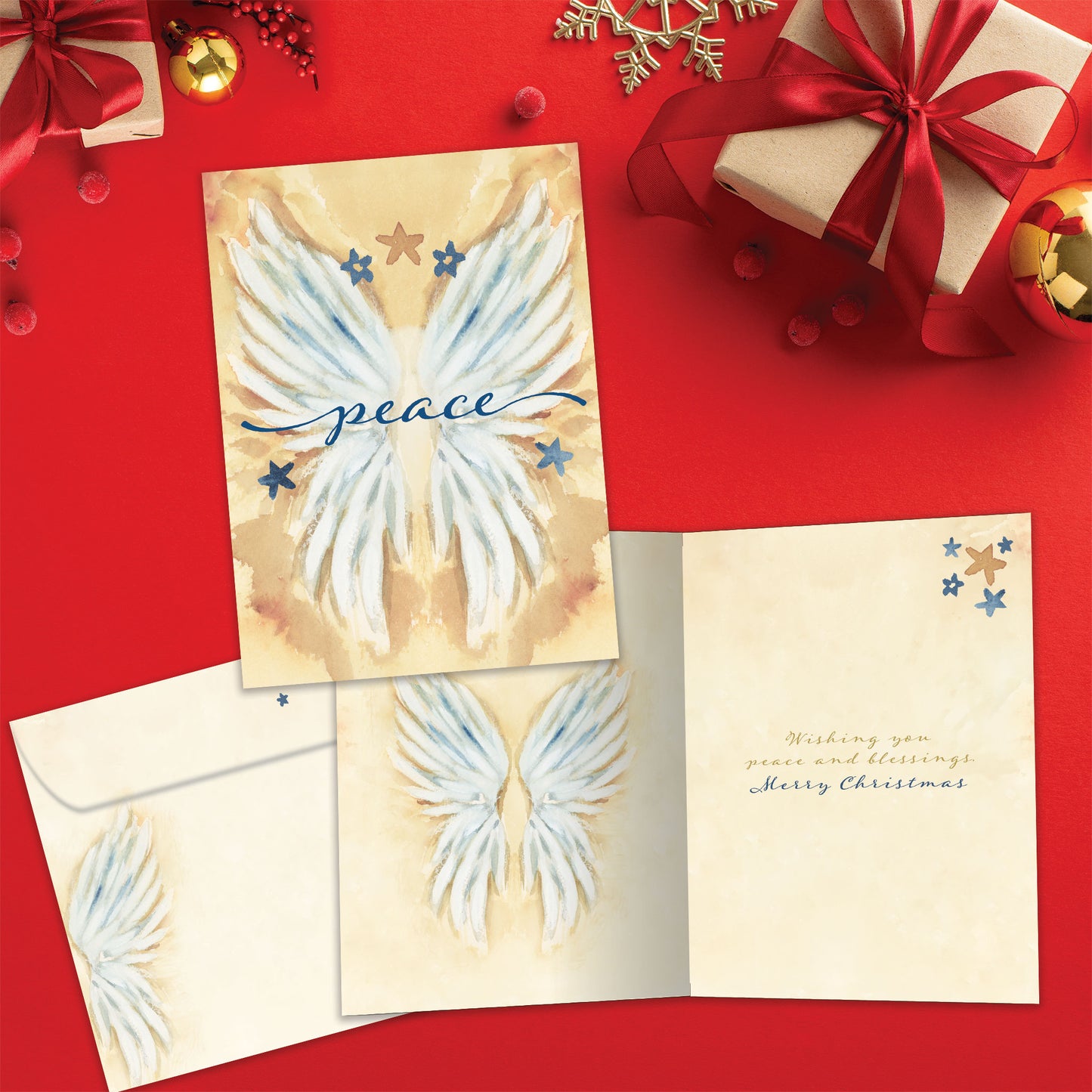 Peace Angel Christmas Card