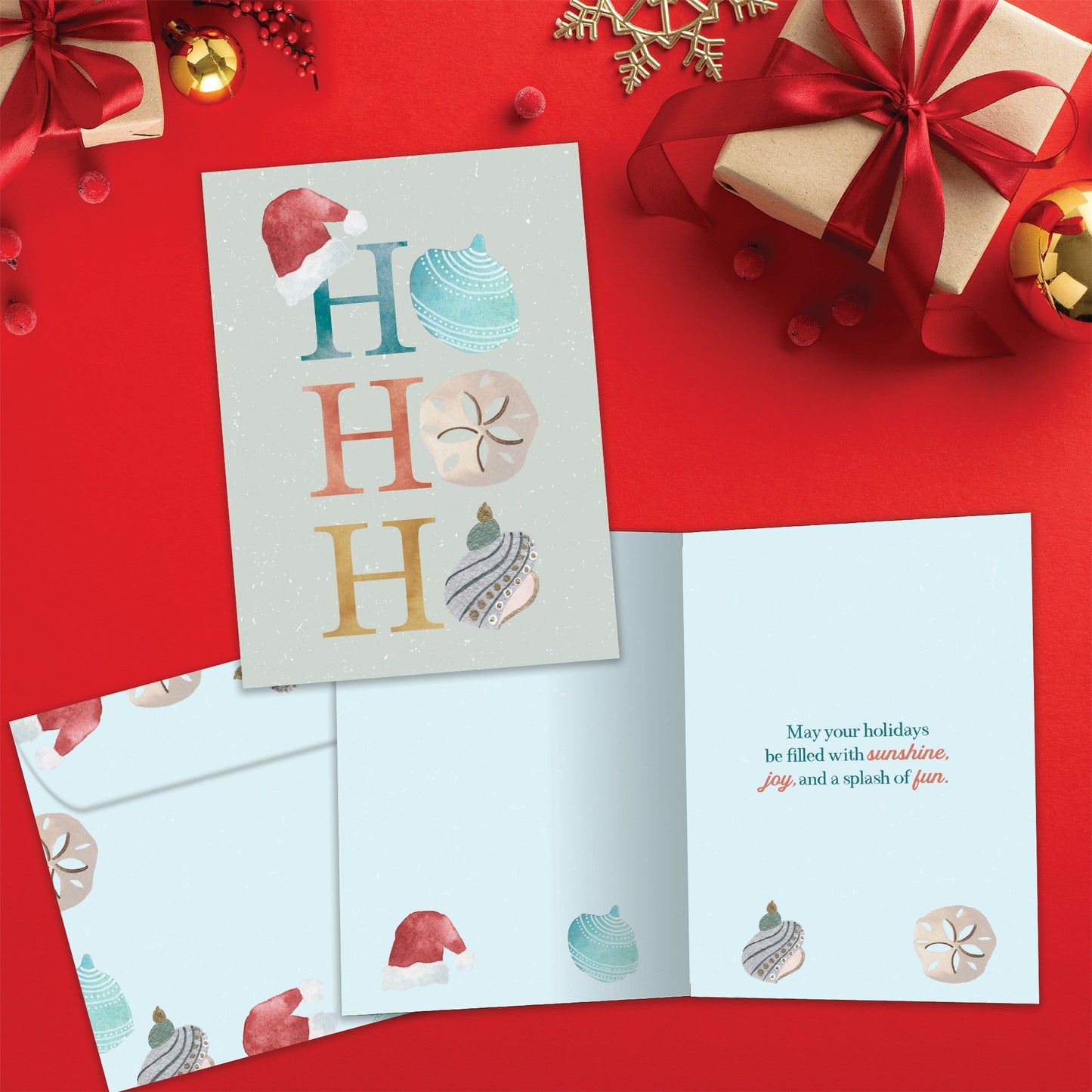 Splash of Fun Christmas Card