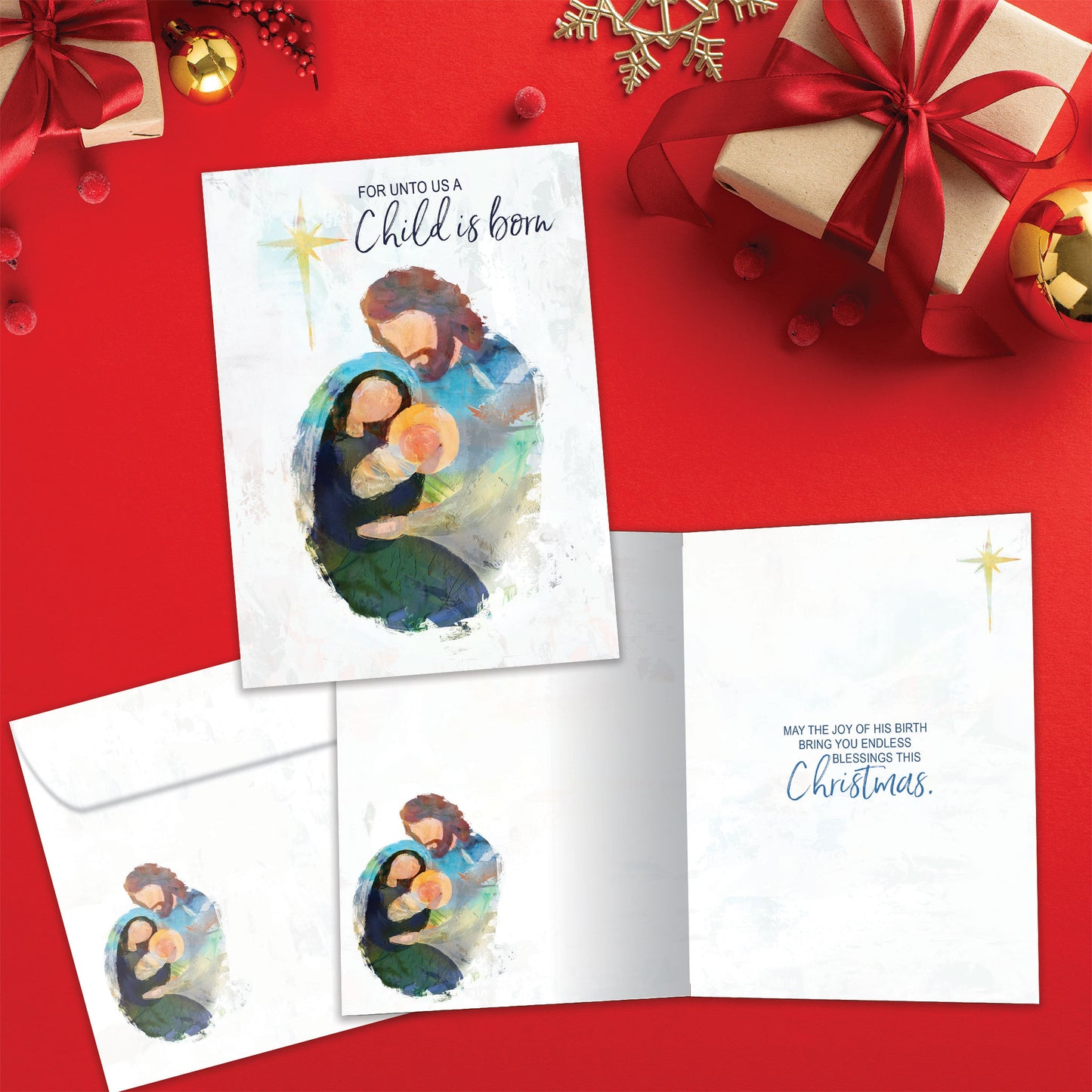 Joy of Birth Christmas Card