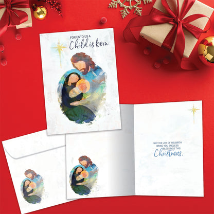 Joy of Birth Christmas Card