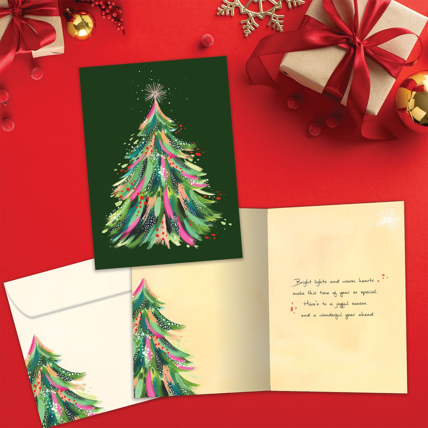 Artful Tree Christmas Card