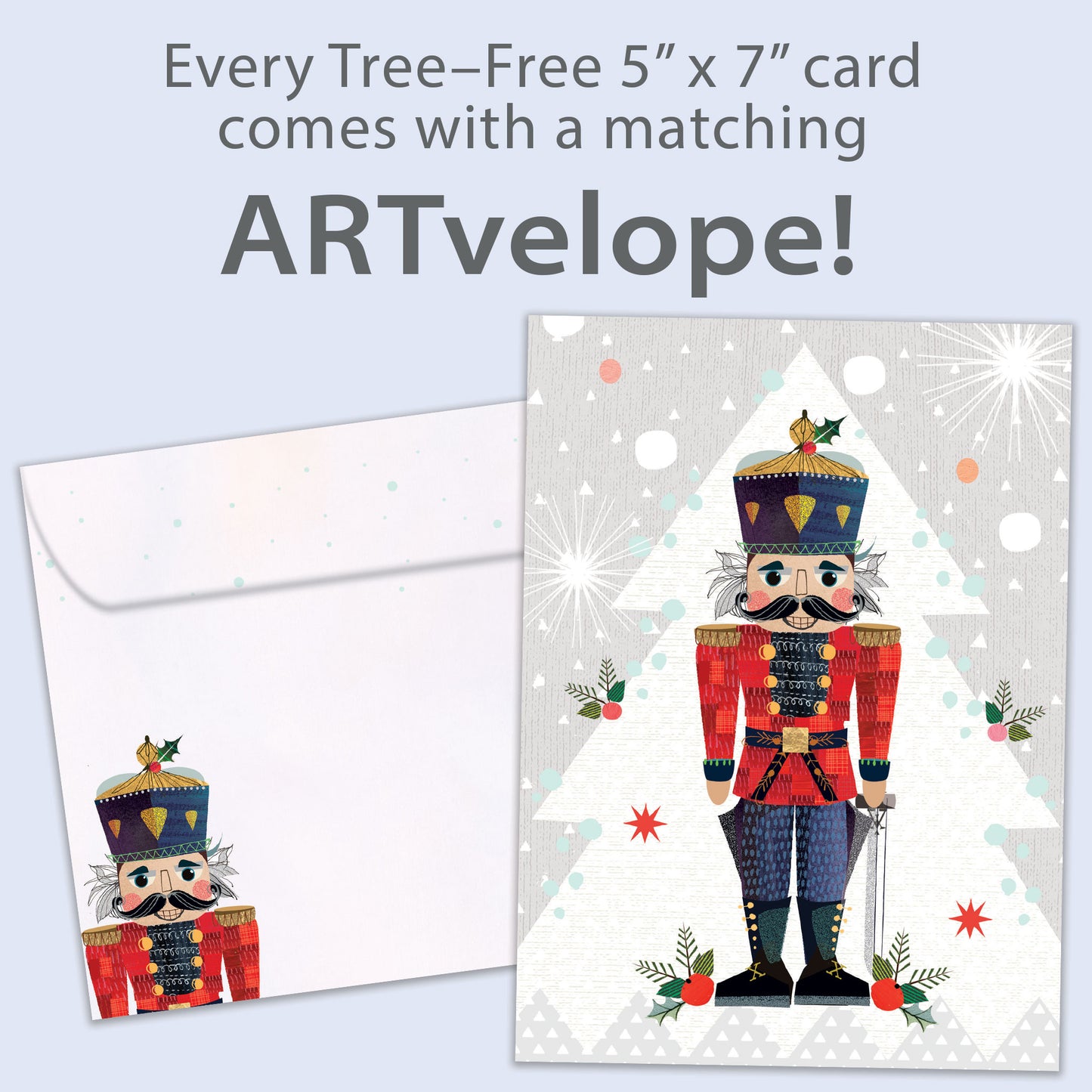 Nutcracker Joy Christmas Card