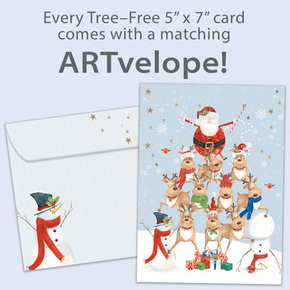 Jolly Moments Christmas Card