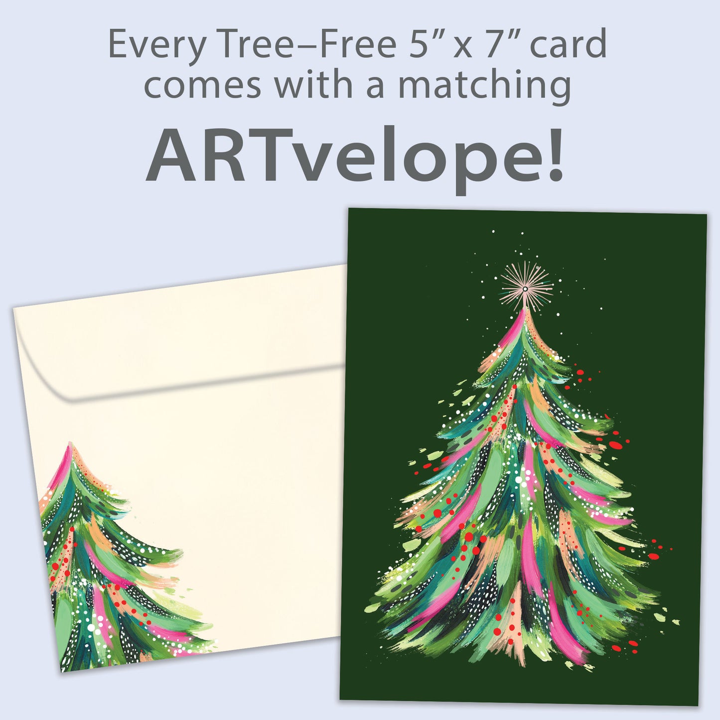 Artful Tree Christmas Card