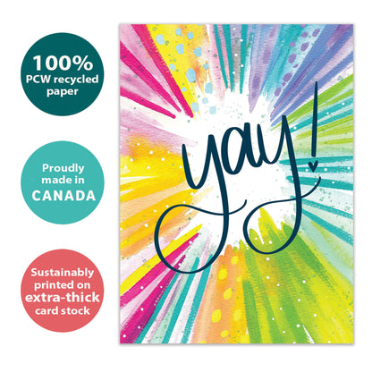 Yay Congratulations Card