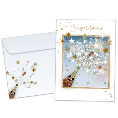 Pop the Cork Congratulations Card