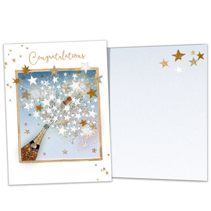 Pop the Cork Congratulations Card