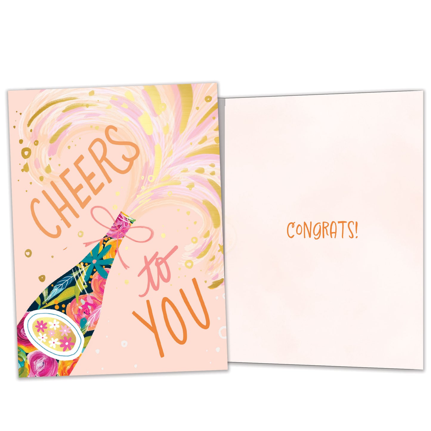 Cheers to You Congratulations Card
