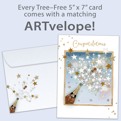 Pop the Cork Congratulations Card