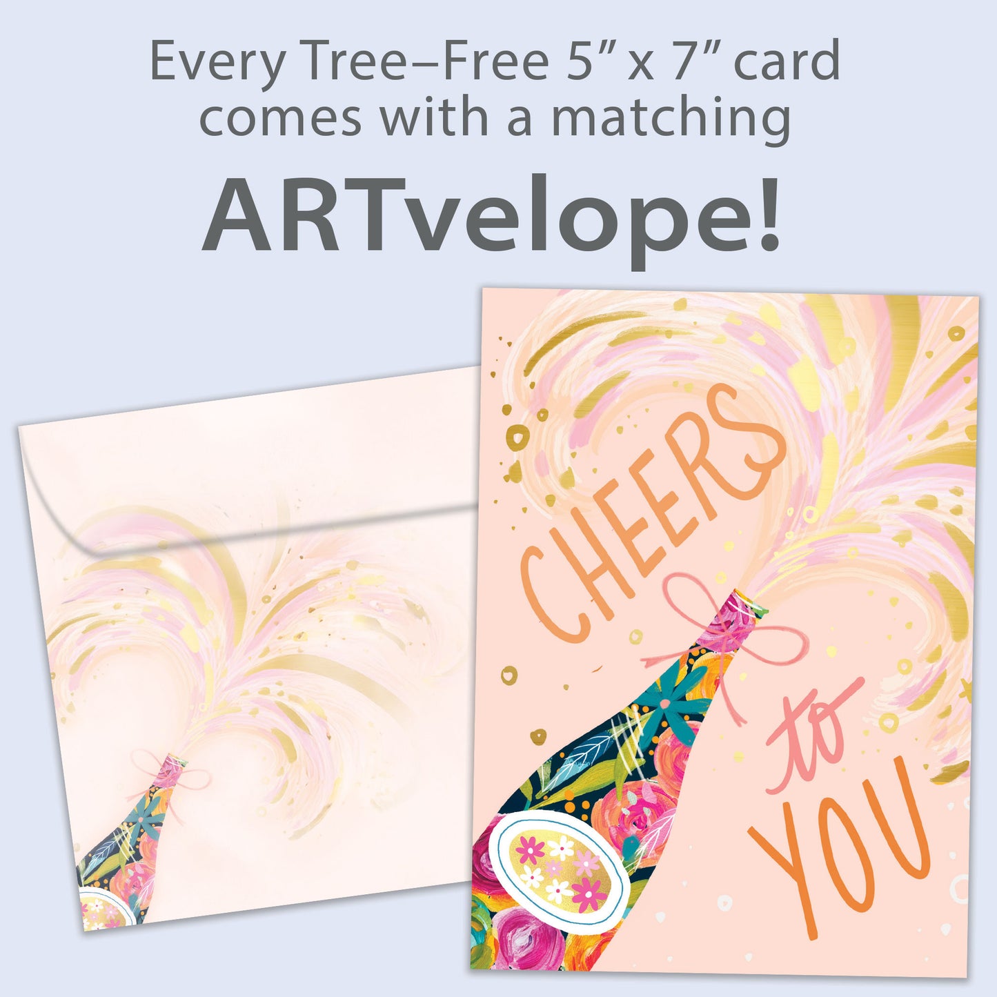 Cheers to You Congratulations Card