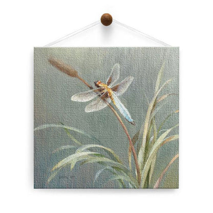 Danhui Dragonfly Thumb-Tack Canvas Card